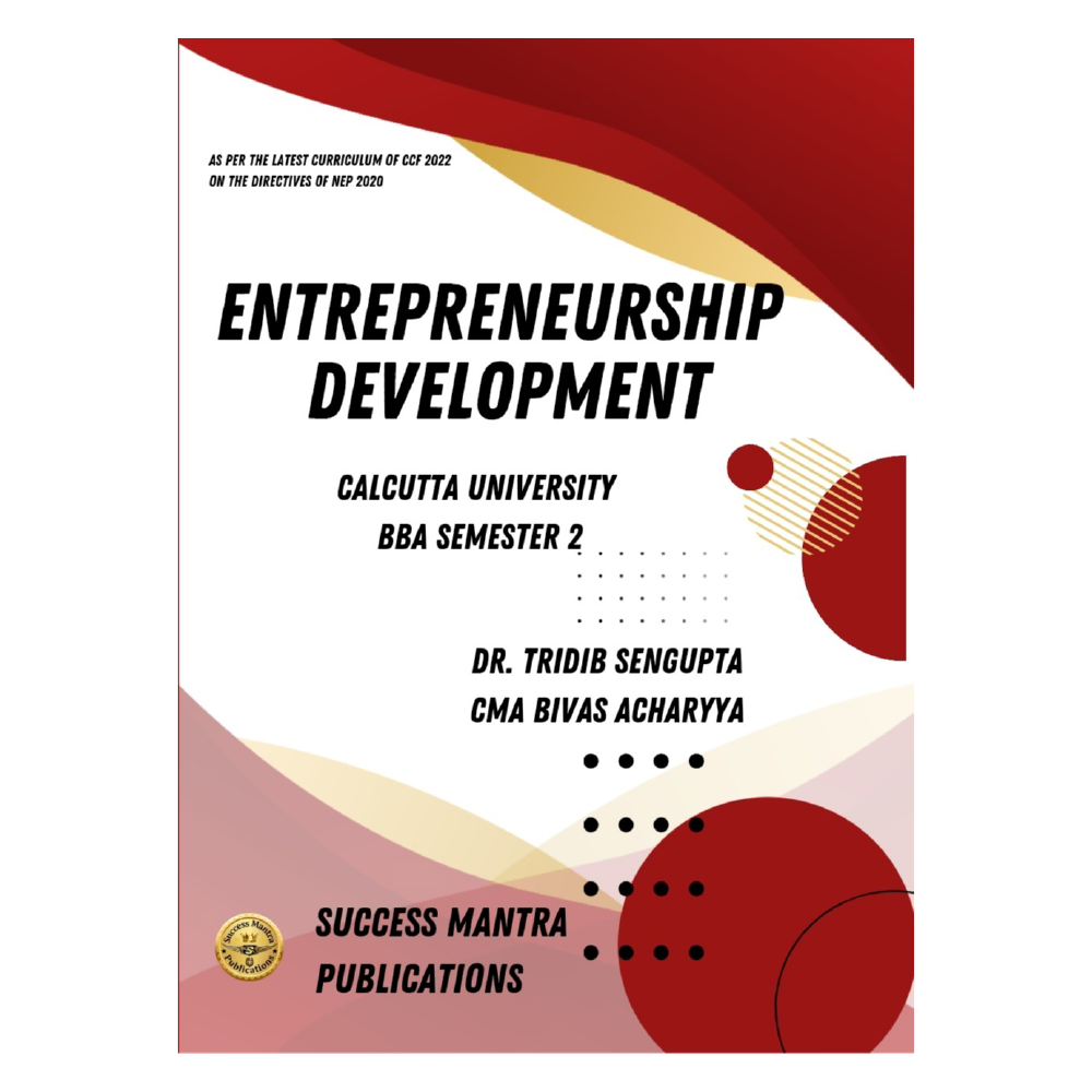 Entrepreneurship development _Theory & Practice _BBA Sem 2_ Calcutta University