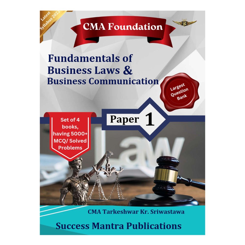 CMA Foundation_Fundamentals of Business Laws & Business Communication _Paper 1